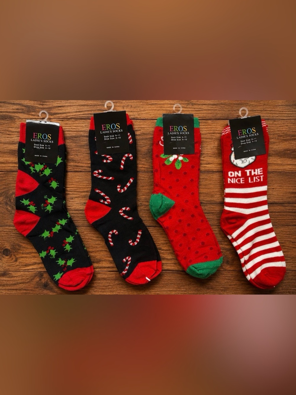 Christmas Socks 4 Pack